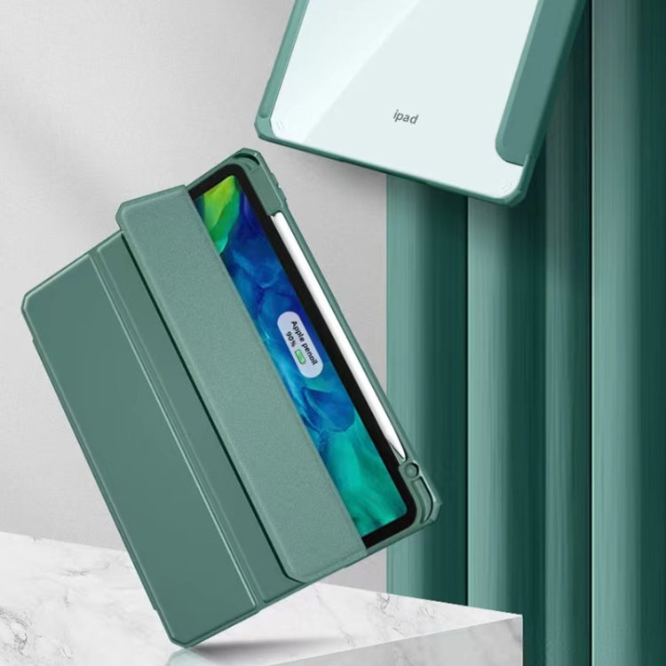 Estuche para tableta de cuero inteligente de la serie Mutural Pinyue, For iPad 9.7 2018 / 2017, For iPad 10.2 2021 / 2020 / 2019