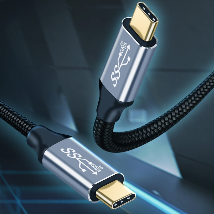Cable de transmisión de datos de carga macho a macho USB-C / tipo C de 10 Gbps, 50cm, 1m, 1.5m, 2m