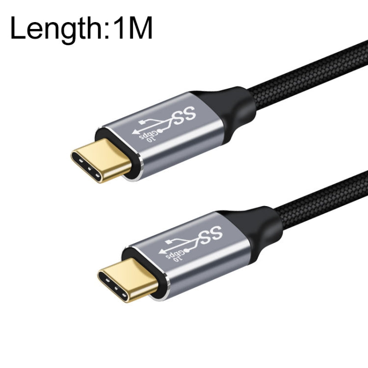 Cable de transmisión de datos de carga macho a macho USB-C / tipo C de 10 Gbps, 50cm, 1m, 1.5m, 2m