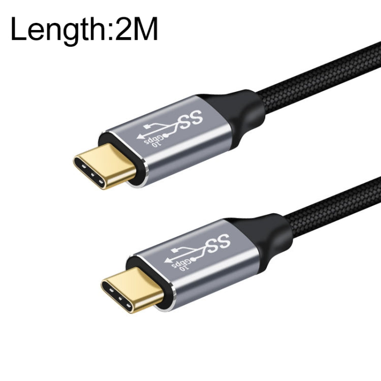 Cable de transmisión de datos de carga macho a macho USB-C / tipo C de 10 Gbps, 50cm, 1m, 1.5m, 2m