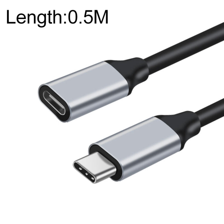 10Gbps USB-C / Tipo-C Cable de extensión de transmisión de datos de carga macho a hembra, 25cm, 50cm, 1m, 2m