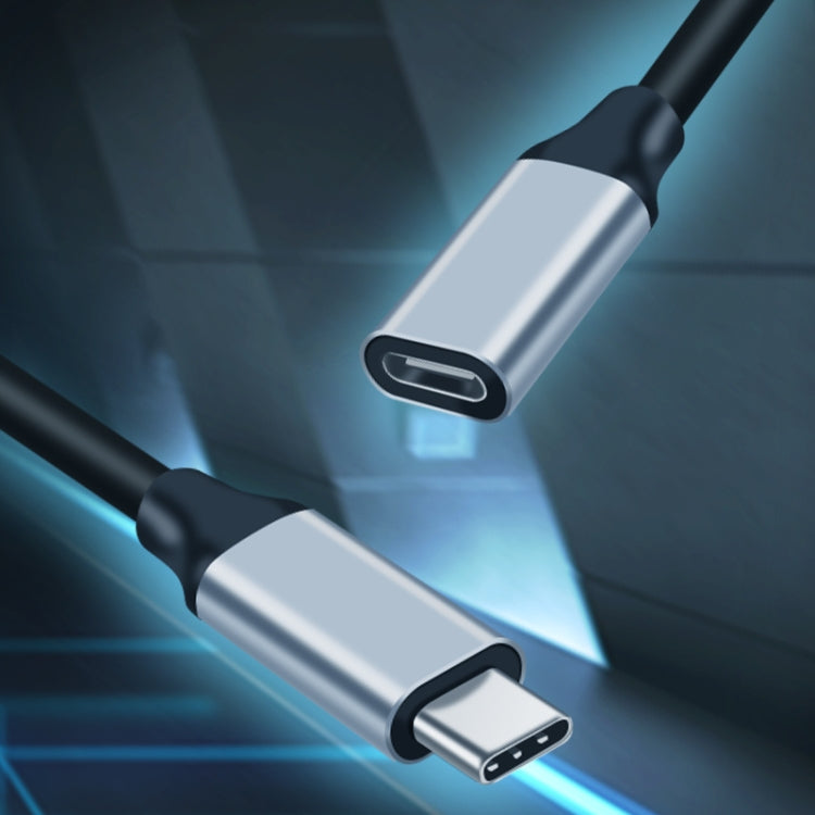 10Gbps USB-C / Tipo-C Cable de extensión de transmisión de datos de carga macho a hembra, 25cm, 50cm, 1m, 2m