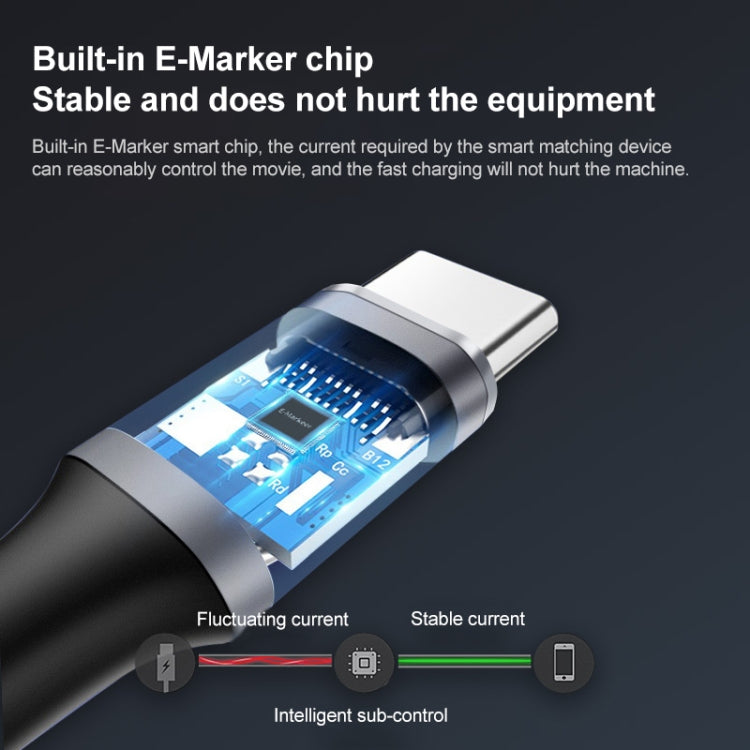 10Gbps USB-C / Tipo-C Cable de extensión de transmisión de datos de carga macho a hembra, 25cm, 50cm, 1m, 2m