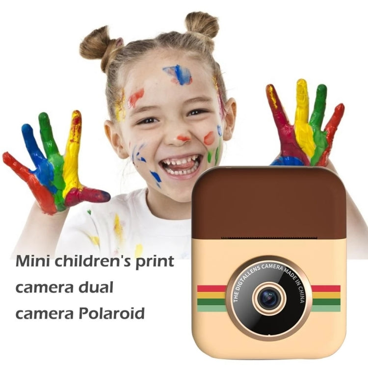 Cámara digital de impresión Polaroid para niños con pantalla IPS HD de 2,4 pulgadas, No Memory Card, 16G, 32G