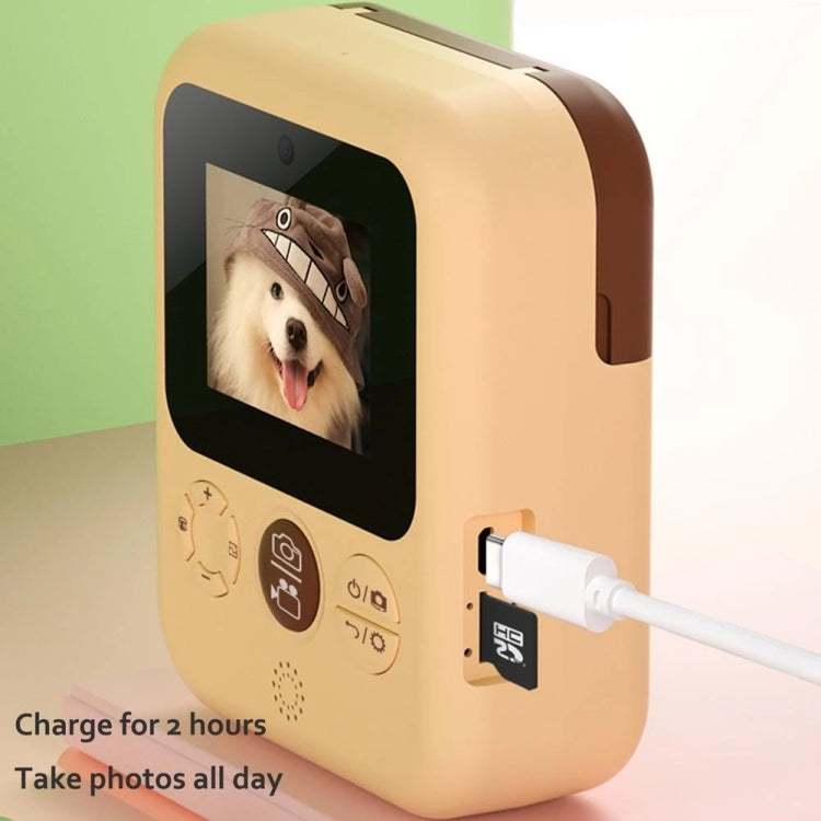 Cámara digital de impresión Polaroid para niños con pantalla IPS HD de 2,4 pulgadas, No Memory Card, 16G, 32G