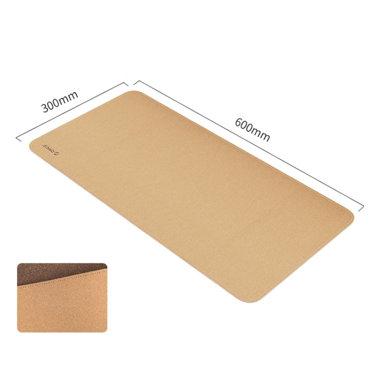 Alfombrilla de ratón de doble cara ORICO, tamaño: 300x600mm, Cork + Coffee, Cork + Pink PU, Cork + Grey PU