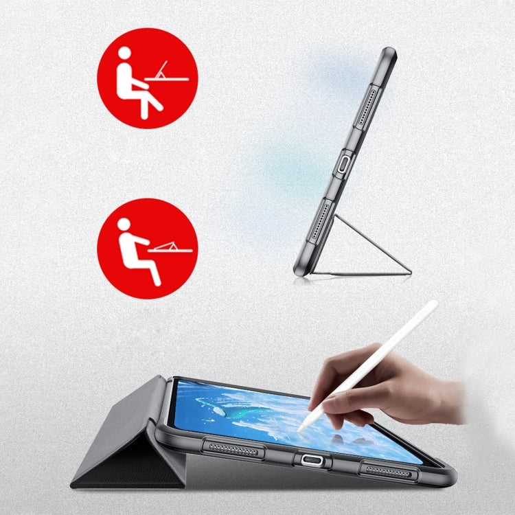 Mutural Yagao Series PC Funda de piel con tapa horizontal para tablet, For iPad 10.2 / iPad Pro 10.5
