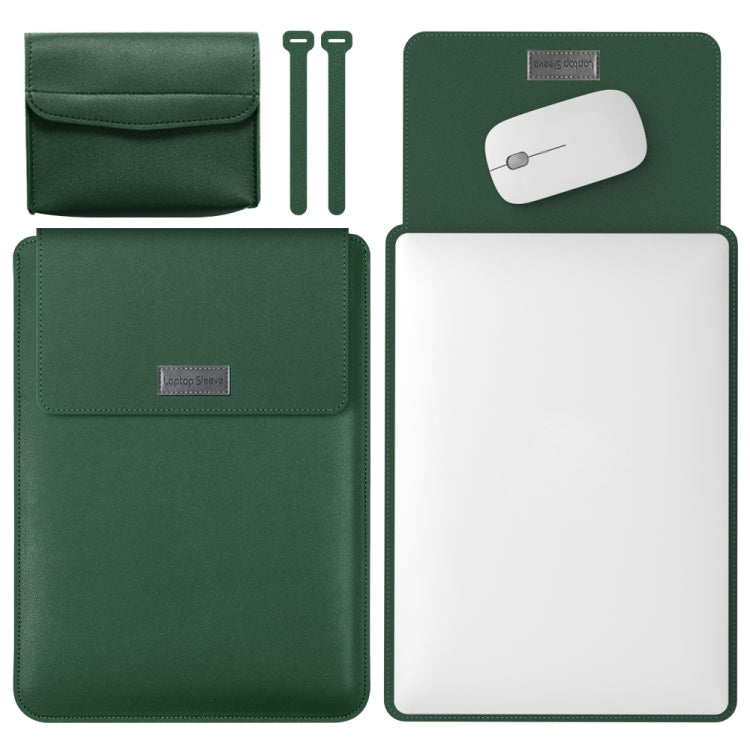 Bolsa de ordenador de piel ligera y portátil 4 en 1, 11/12 inches, 13/14 inches, 15.4/15.6/16.1 inches