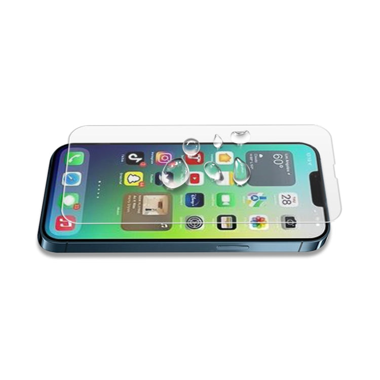 Película de vidrio templado transparente mocolo 9H, For iPhone 14