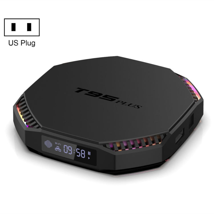T95 Plus RK3566 Dual Wifi Bluetooth Smart TV Decodificador,, 4GB+32GB, 8GB+64GB, 8GB+128GB