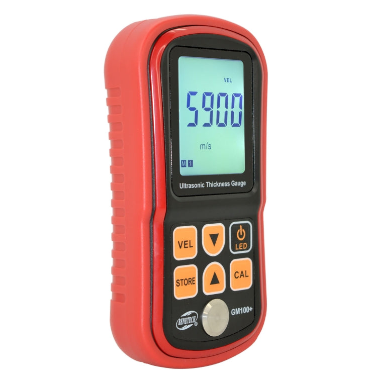 Medidor de espesor ultrasónico BENETECH GM100+, batería no incluida, GM100+