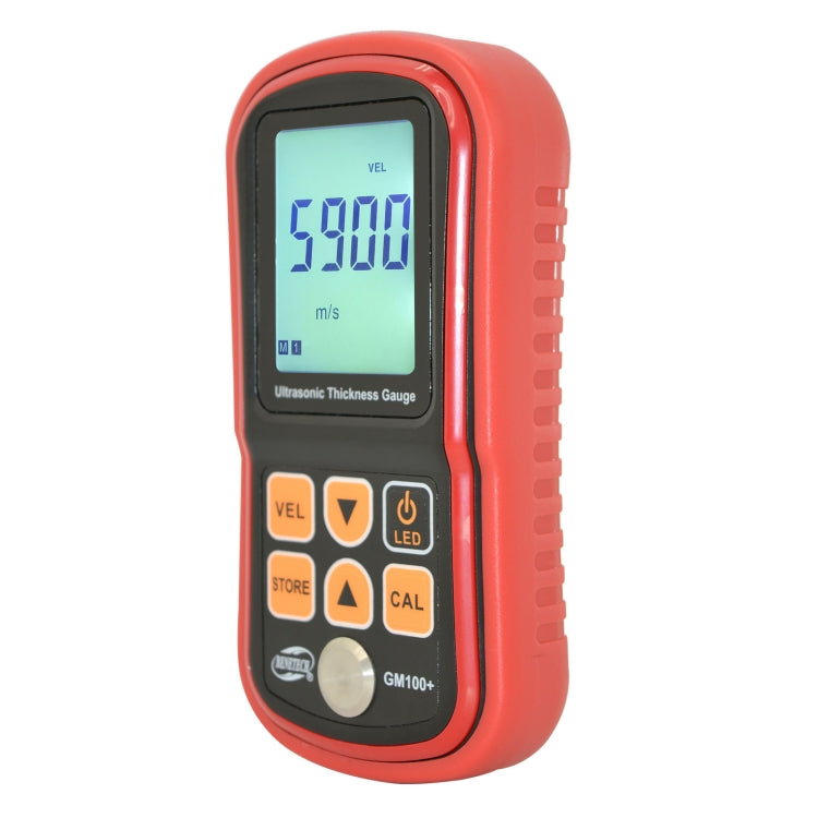 Medidor de espesor ultrasónico BENETECH GM100+, batería no incluida, GM100+