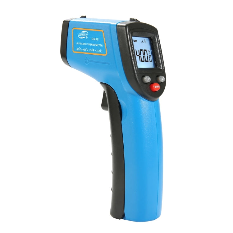 BENETECH GM321 Termómetro infrarrojo digital sin contacto, batería no incluida, GM321