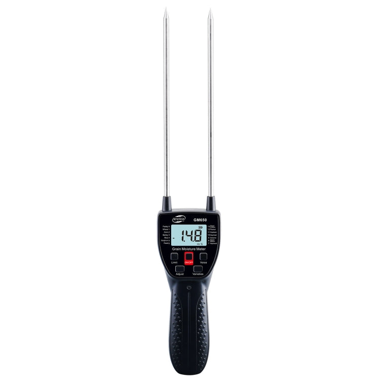 Medidor de humedad de grano BENETECH GM650, batería no incluida, 23cm