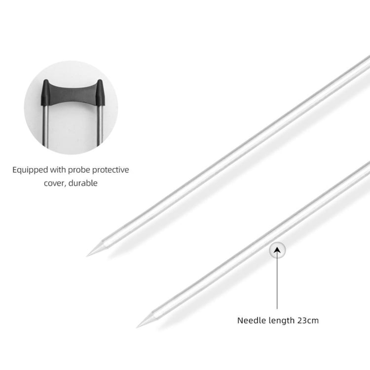Medidor de humedad de grano BENETECH GM650, batería no incluida, 23cm