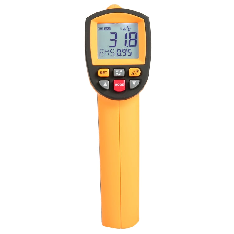 BENETECH GM1500 Termómetro Infrarrojo con Pantalla LCD, Batería No Incluida, GM1500