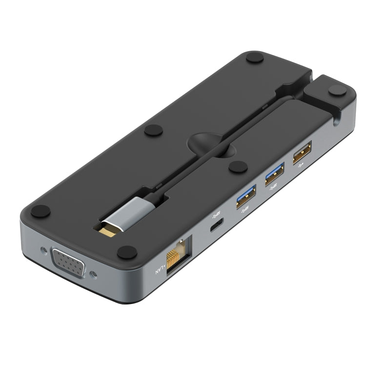 V240 12-en-1 Multifuncional USB-C / Type-C 3.1 Male HUB Docking Station