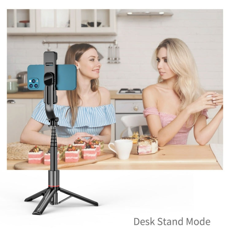 L12D Bluetooth Control remoto luz de relleno desmontable trípode Selfie Stick soporte para teléfono, L12D