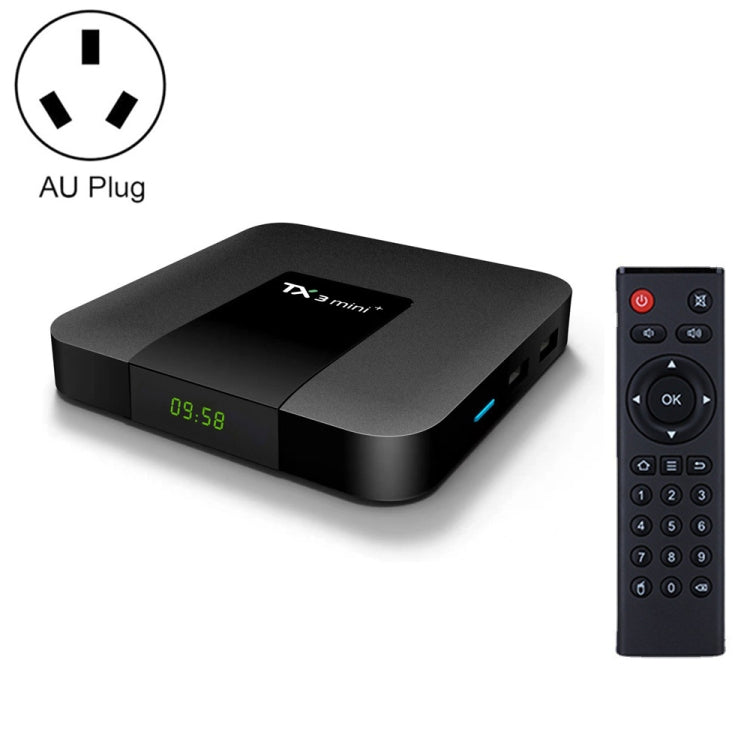 Caja de TV inteligente TX3 mini+ Android 11.0, núcleo cuádruple Amlogic S905W2, TX3 mini+, 2GB+16GB, 2.4GHz WiFi, TX3 mini+, 2GB+16GB, 2.4GHz / 5GHz WiFi, TX3 mini+, 4GB+32GB, 2.4GHz / 5GHz WiFi, TX3 mini+, 4GB+64GB, 2.4GHz / 5GHz WiFi