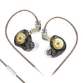 KZ-EDX PRO Dynamic HiFi In-Ear Deportes Música Auriculares, With Microphone, Without Microphone