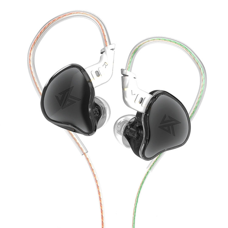 Audífonos intrauditivos HIFI con cable y subwoofer de alto valor KZ-EDC, With Microphone, Without Microphone