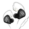 KZ-ZST X Ring Iron Hybrid Driver In-Ear Auricular con cancelación de ruido, With Microphone, Without Microphone