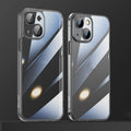 SULADA Crytal Steel Series Diamond Glass + TPU Funda para teléfono, For iPhone 13, For iPhone 13 Pro, For iPhone 13 Pro Max, For iPhone 12, For iPhone 12 Pro, For iPhone 12 Pro Max