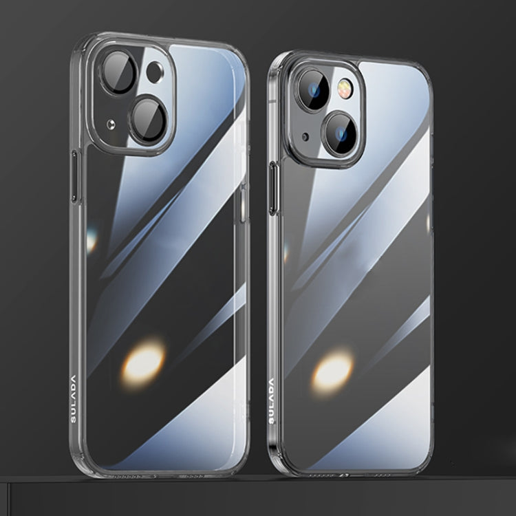 SULADA Crytal Steel Series Diamond Glass + TPU Funda para teléfono, For iPhone 13, For iPhone 13 Pro, For iPhone 13 Pro Max, For iPhone 12, For iPhone 12 Pro, For iPhone 12 Pro Max