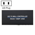 Controlador de pared de TV BT100 4K 60Hz 1080P 2x2, US Plug, EU Plug, UK Plug, AU Plug