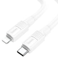 hoco X84 20W USB-C / Type-C a cable de datos de carga PD sólido de 8 pines, longitud: 1 m