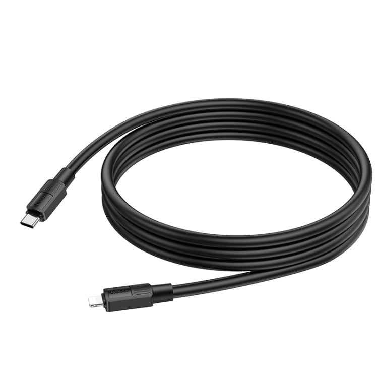 hoco X84 20W USB-C / Type-C a cable de datos de carga PD sólido de 8 pines, longitud: 1 m