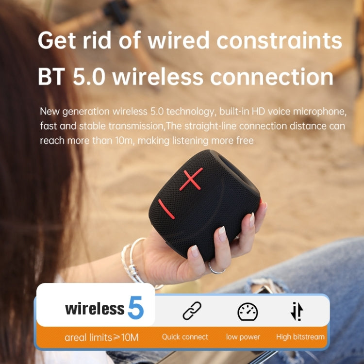 Sanag M11 IPX7 impermeable al aire libre mini altavoz Bluetooth portátil