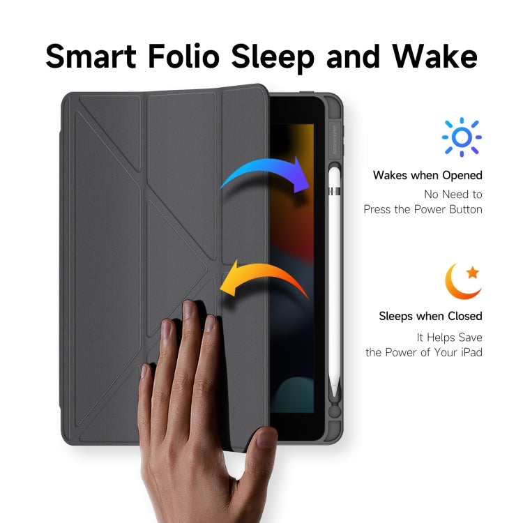 Funda para tableta a prueba de golpes DUX DUCIS Magi Series, For iPad 10.2 2019/2020/2021, For iPad Air 2020 / Air 2022 / Air 11 2024, For iPad Pro 12.9 2022/2021/2020/2018