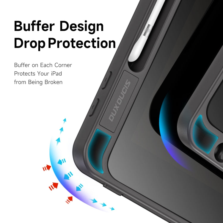 Funda para tableta a prueba de golpes DUX DUCIS Magi Series, For iPad 10.2 2019/2020/2021, For iPad Air 2020 / Air 2022 / Air 11 2024, For iPad Pro 12.9 2022/2021/2020/2018