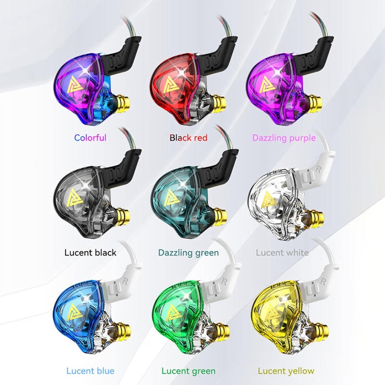 QKZ DMX Sports In-ear HIFI Auricular de control con cable de 3,5 mm con micrófono