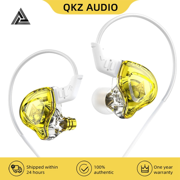 QKZ DMX Sports In-ear HIFI Auricular de control con cable de 3,5 mm con micrófono