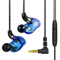 QKZ SK7 3.5mm Sports In-ear Copper Driver Auricular estéreo HIFI con cable y micrófono