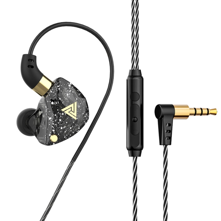QKZ SK8 3.5mm Sports In-ear Dynamic HIFI Monitor Auricular con micrófono