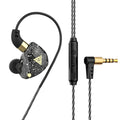 QKZ SK8 3.5mm Sports In-ear Dynamic HIFI Monitor Auricular con micrófono