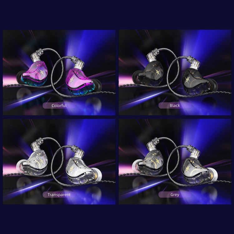 QKZ ZXT Sports In-ear Cableado Control Plug HIFI Stereo Stage Monitor Auricular, Standard Version, with Mic
