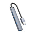 Adaptador HUB AH-A13 USB 3.0 x 1 + USB 2.0 x 3 a USB 3.0, AH-A13