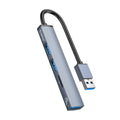 ORICO AH-A12F USB 3.0x1 + USB 2.0x2 + Adaptador de tarjeta TF a HUB USB 3.0, AH-A12F