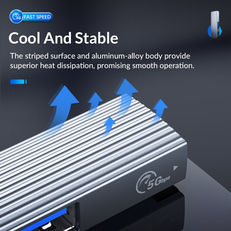 ORICO AH-A12F USB 3.0x1 + USB 2.0x2 + Adaptador de tarjeta TF a HUB USB 3.0, AH-A12F