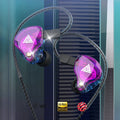 QKZ VK4 In-Ear Subwoofer HiFi Auricular controlado por cable con micrófono