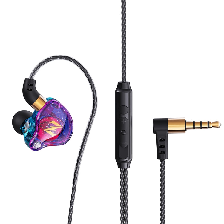 QKZ ZEN In-ear Subwoofer Música controlada por cable Running Sports Auricular con micrófono