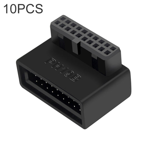 10 PCS 3.0 19P 20P Adaptador de extensión macho a hembra de placa base de 90 grados, modelo:, PH19A, PH19B