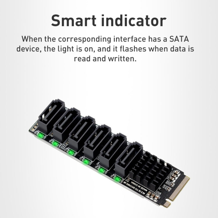 Adaptador M2 M-EKY PCIE 3.0 a SATA 6G