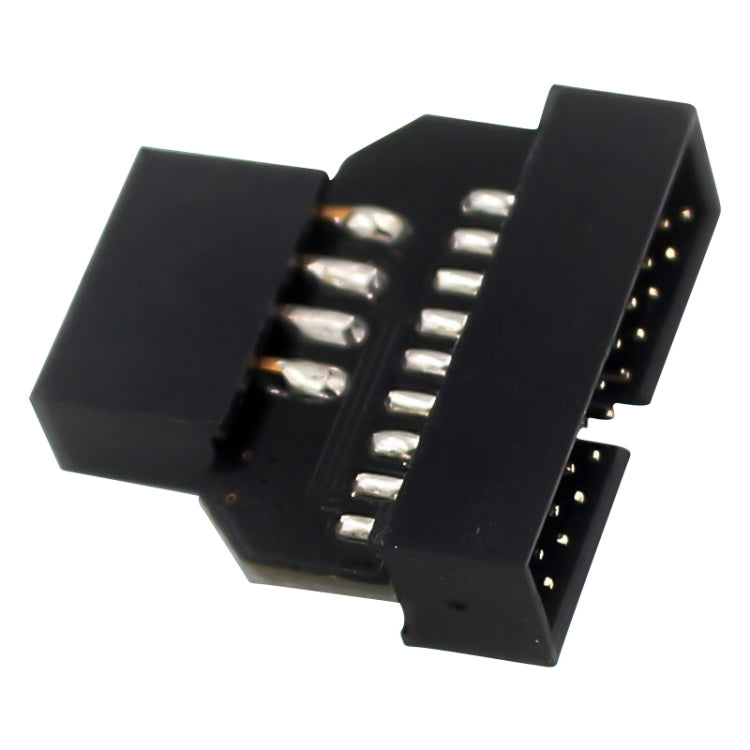 10 PCS Placa base USB 2.0 9Pin a USB 3.0 19Pin Adaptador de conector enchufable, PH23A, PH23B