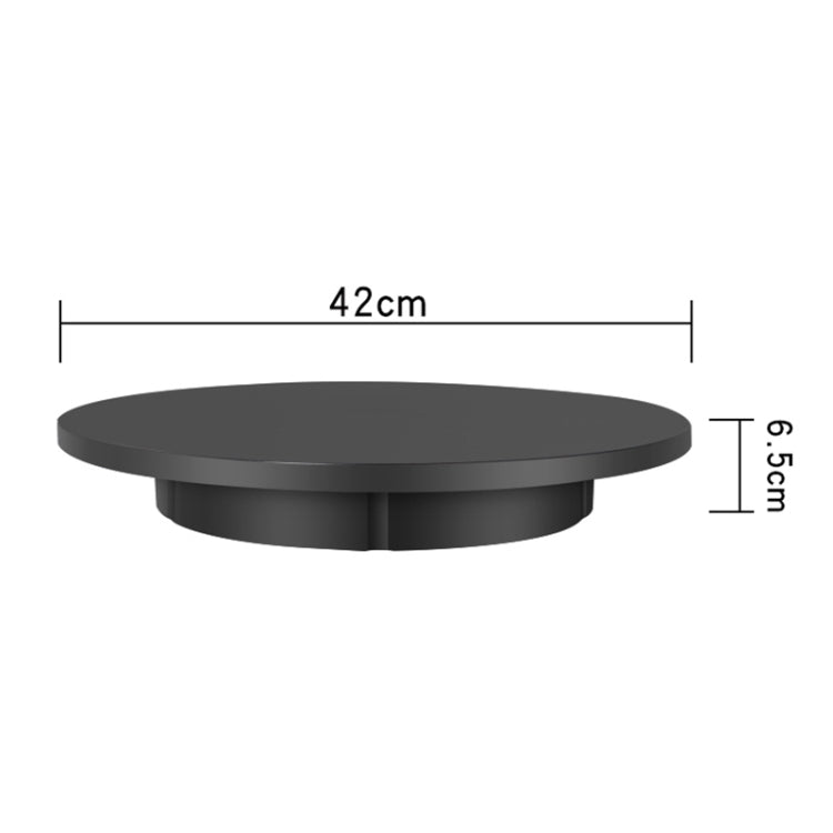 Tocadiscos de grabación de video con soporte de exhibición giratorio de carga de 42 cm, carga: 100 kg, 42cm, Charging Power, US Plug, 42cm, Charging Power, EU Plug, 42cm, Charging Power, UK Plug, 42cm, Charging Power, AU Plug