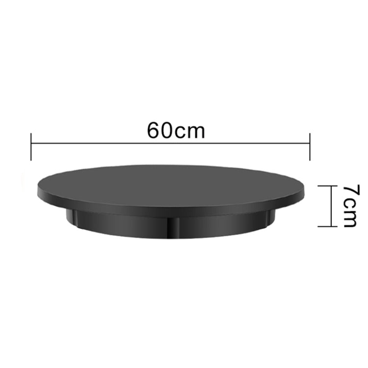Soporte de exhibición giratorio de carga de 60 cm Tocadiscos de grabación de video, carga: 100 kg, 60cm, Charging Power, US Plug, 60cm, Charging Power, EU Plug, 60cm, Charging Power, UK Plug, 60cm, Charging Power, AU Plug